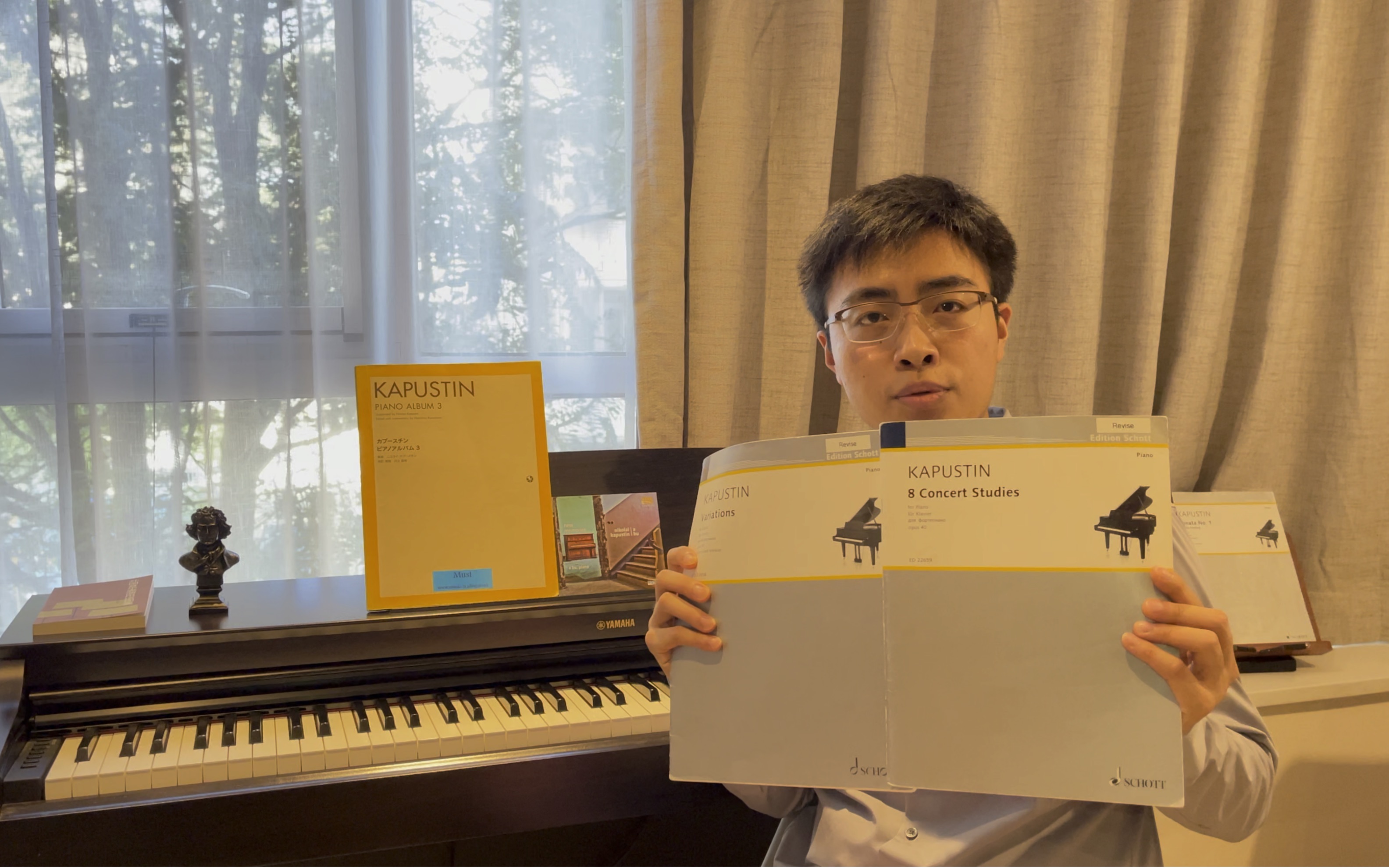 kapustin 卡普斯汀钢琴作品选即将在国内发行!