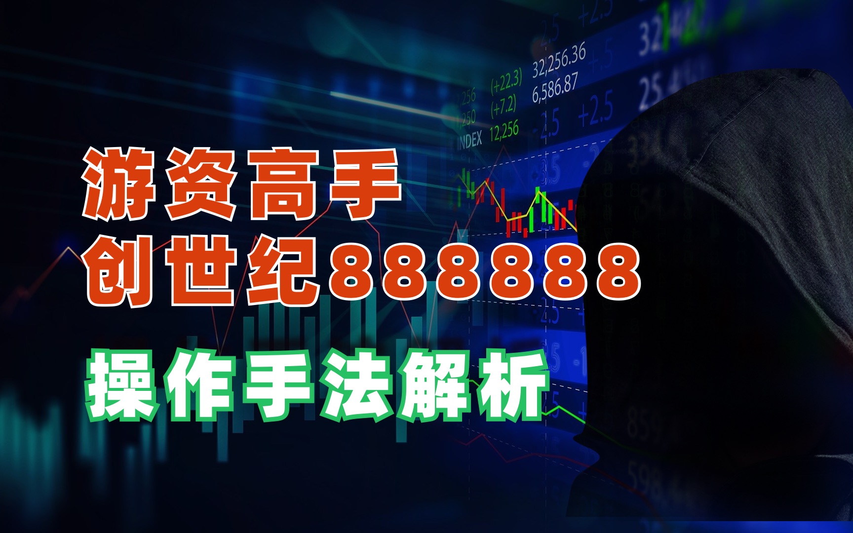 游资“创世纪888888”操作手法解析哔哩哔哩bilibili