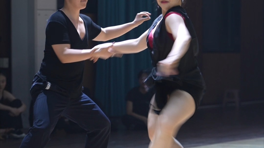 帅就完了,专属于国标生的青春风采 #拉丁舞#国标女孩#白梓墨王香峦