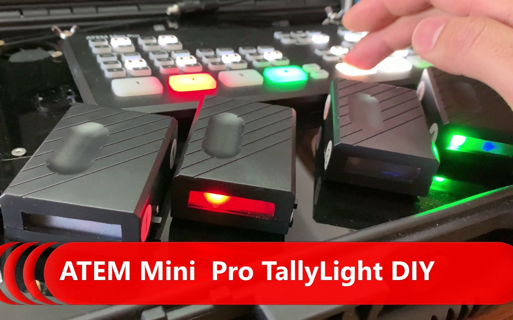 [图]ATEM Mini Pro TallyLight DIY-直播-技术