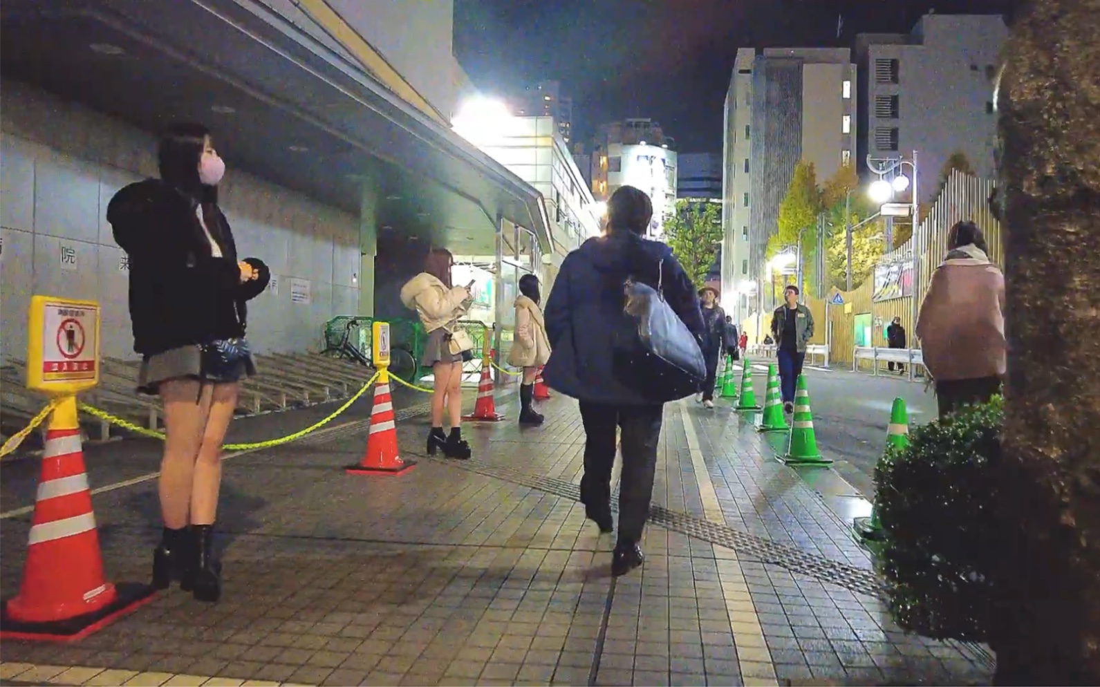 东京新宿歌舞伎町大久保公园