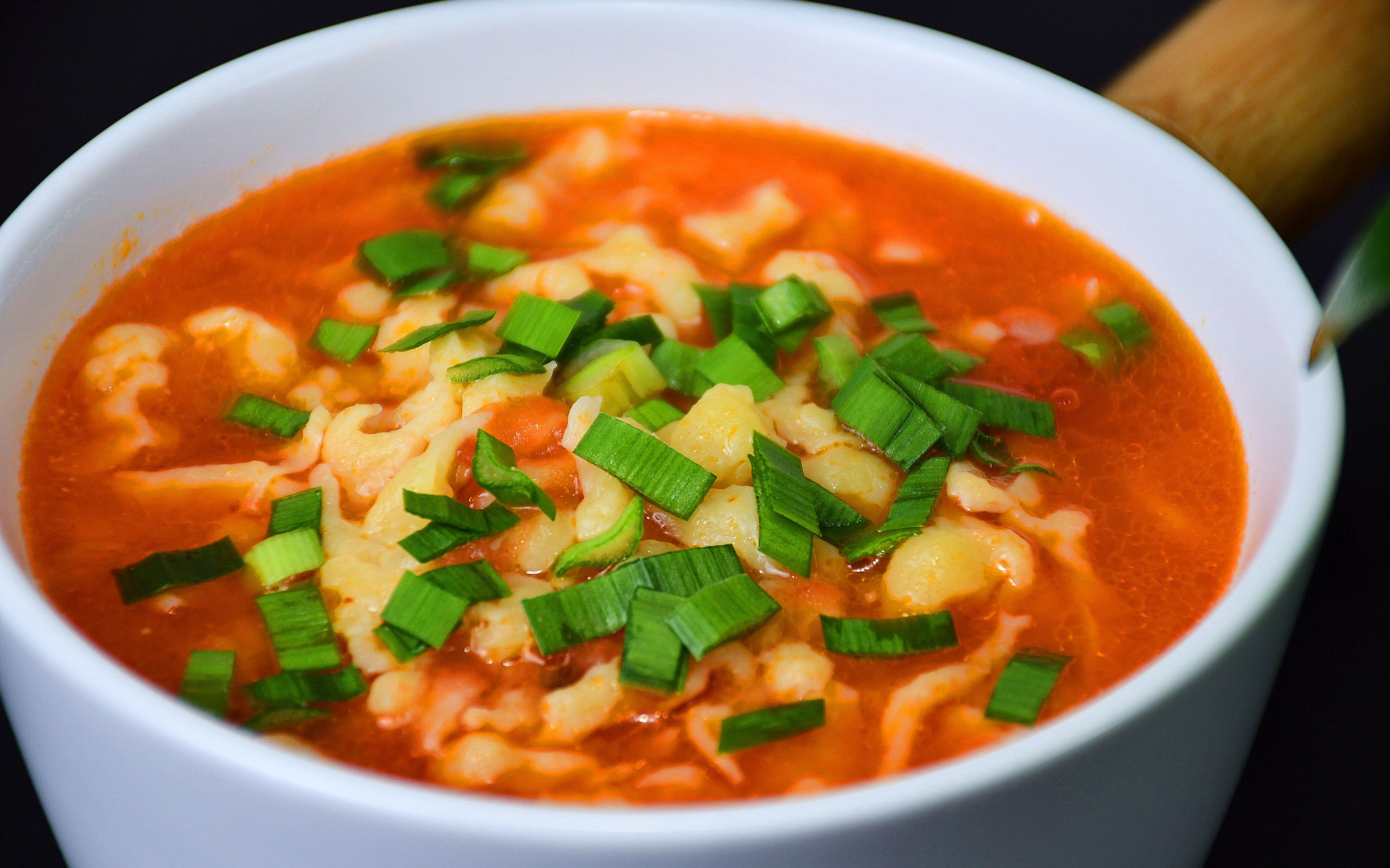 "疙瘩汤"最正确的做法!好喝又养胃,口感筋道有嚼劲,太香了