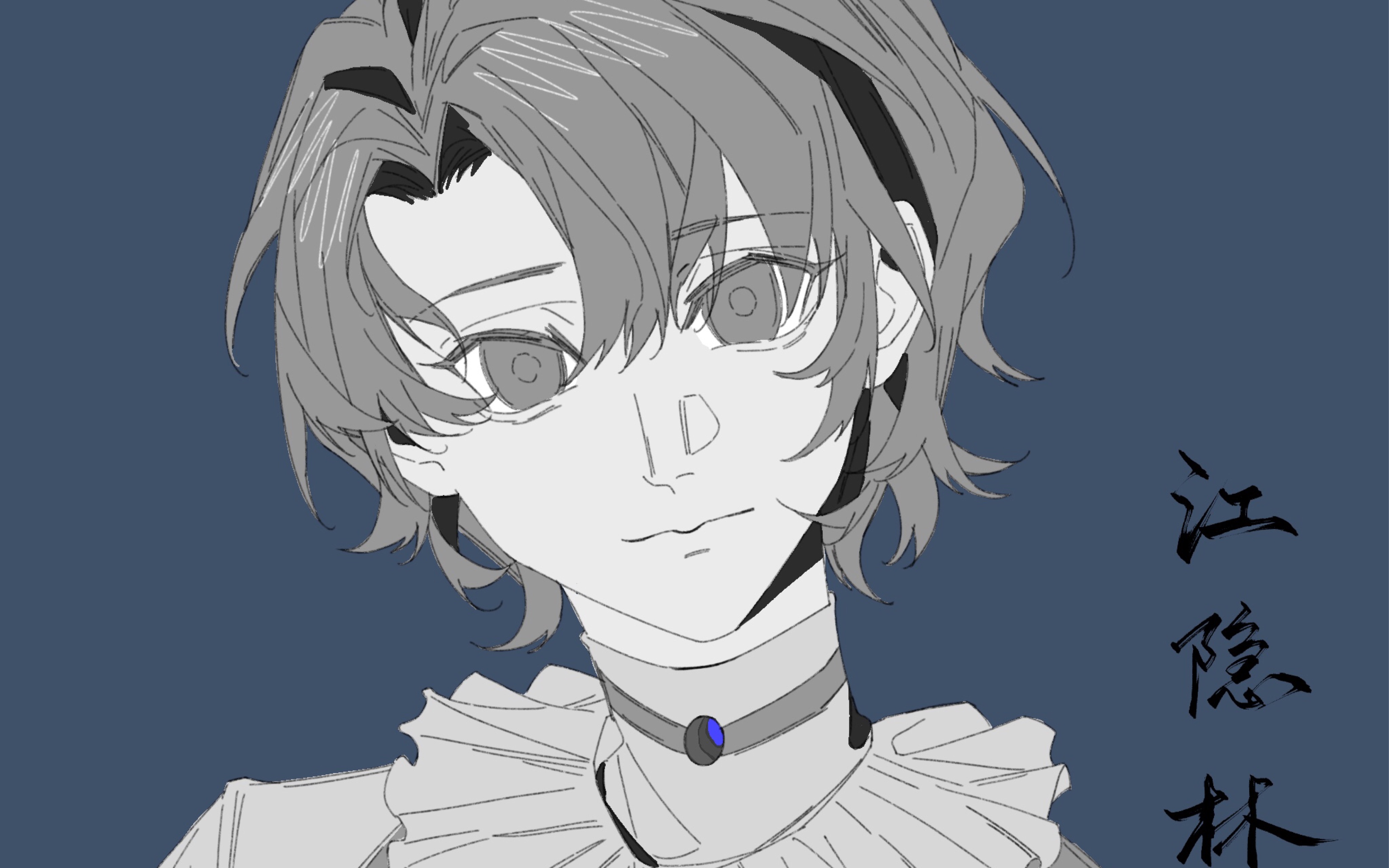 【procreate绘画过程/oc】我爱画画画画爱我