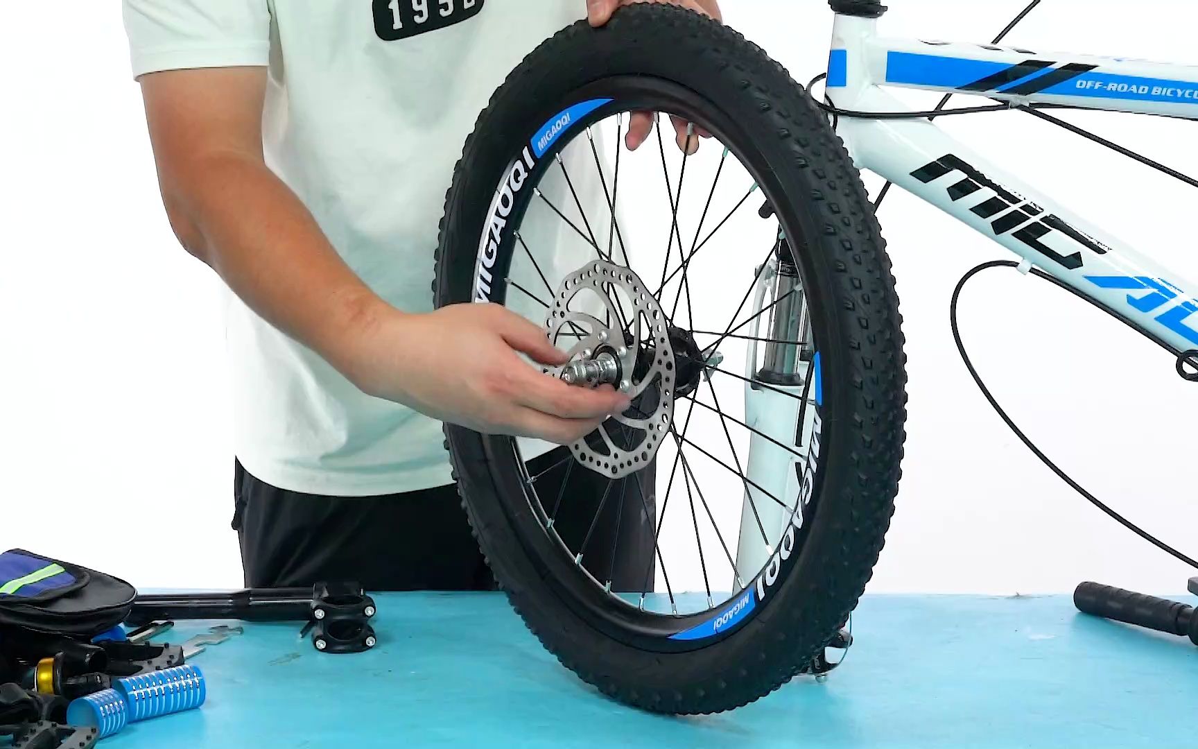 儿童山地车安装视频