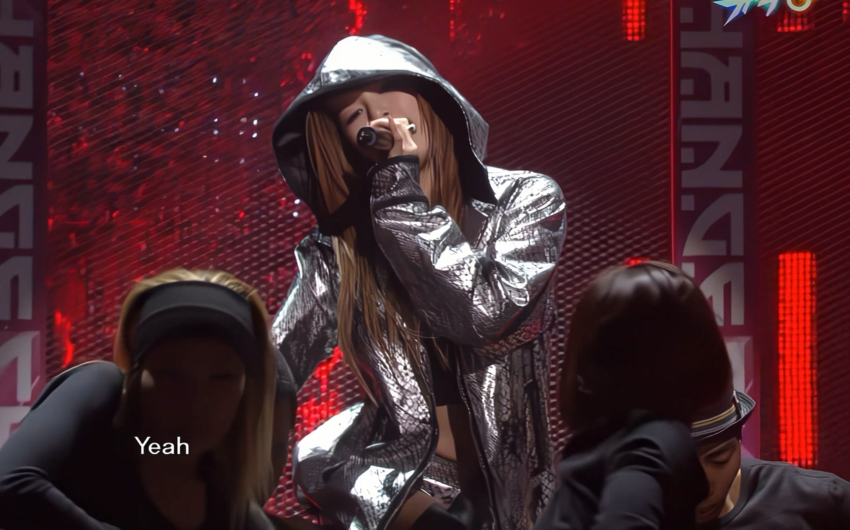 【4k 舞台】泫雅hyuna《 change 》(ft.龙俊亨)kbs音乐银行 20100219