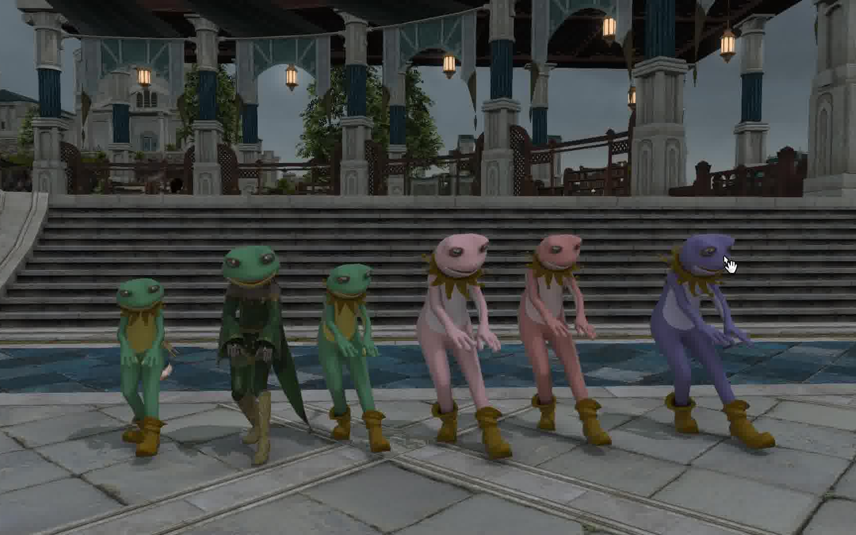 【ff14】青蛙跳舞