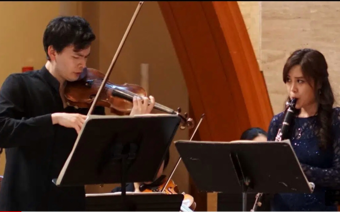 [图][NYCP] 小提琴和单簧管 双协奏曲 Eric Nathan - Double Concerto for Violin and Clarinet