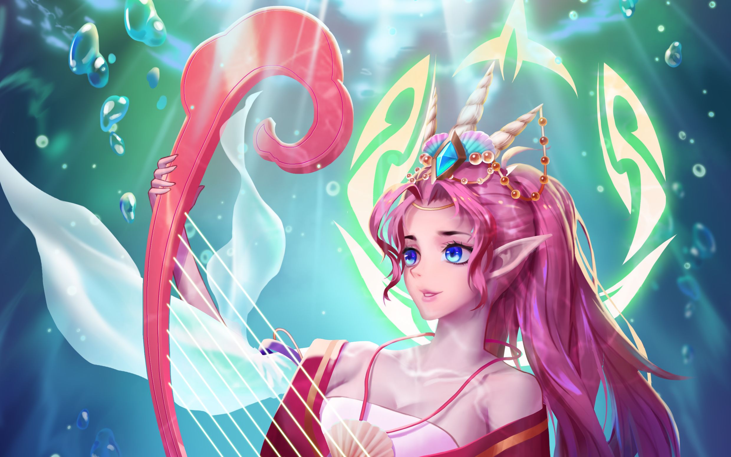 【ps板绘过程】原创古风精灵小姐姐