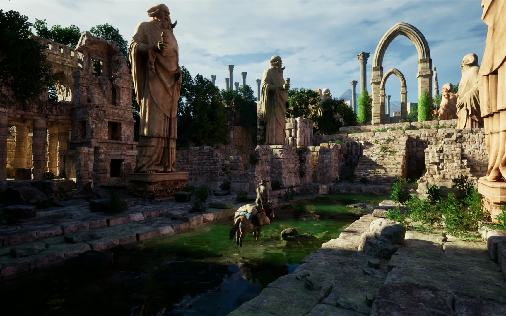 《遗迹》ue虚幻地编游戏场景个人作品展示