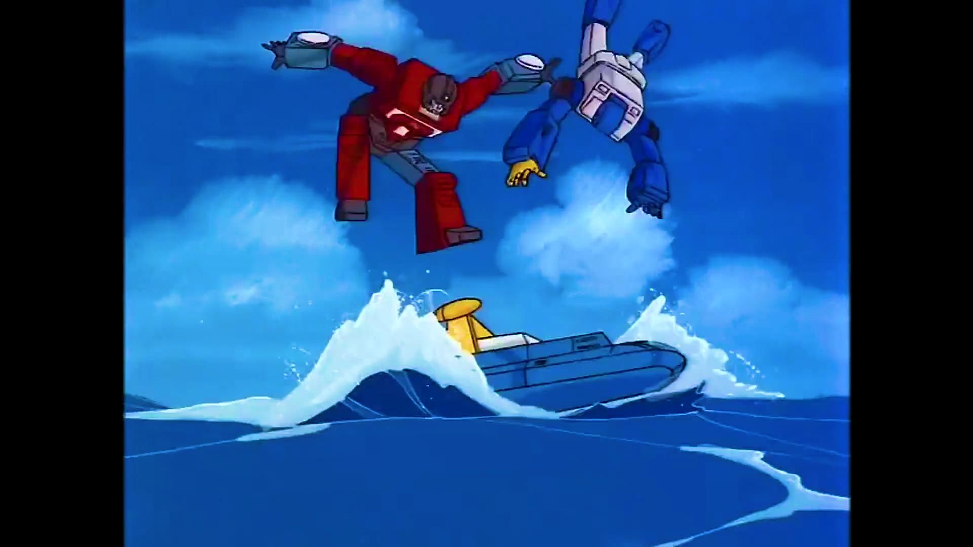 浪花,巨浪,感知器,胜利大逃亡!【变形金刚】