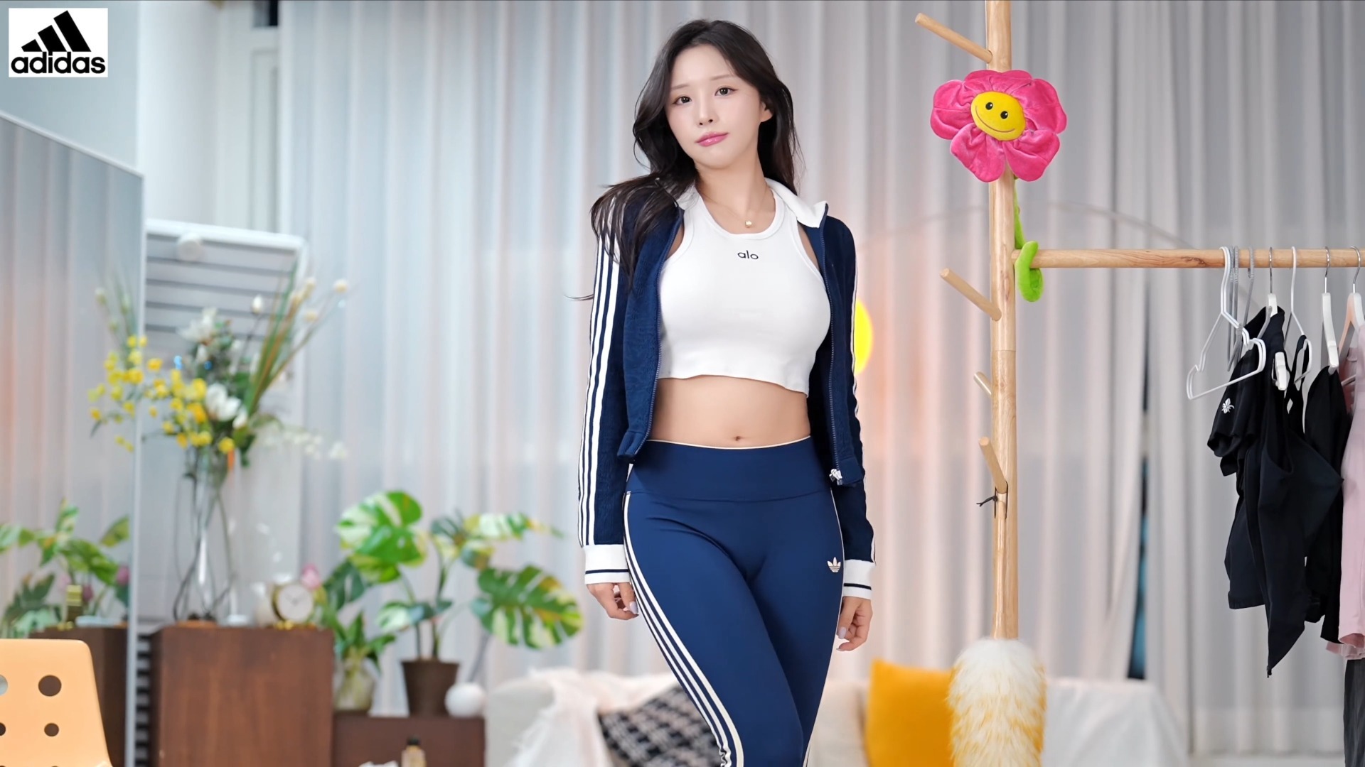 GGotBBang小姐姐的可爱运动穿搭
