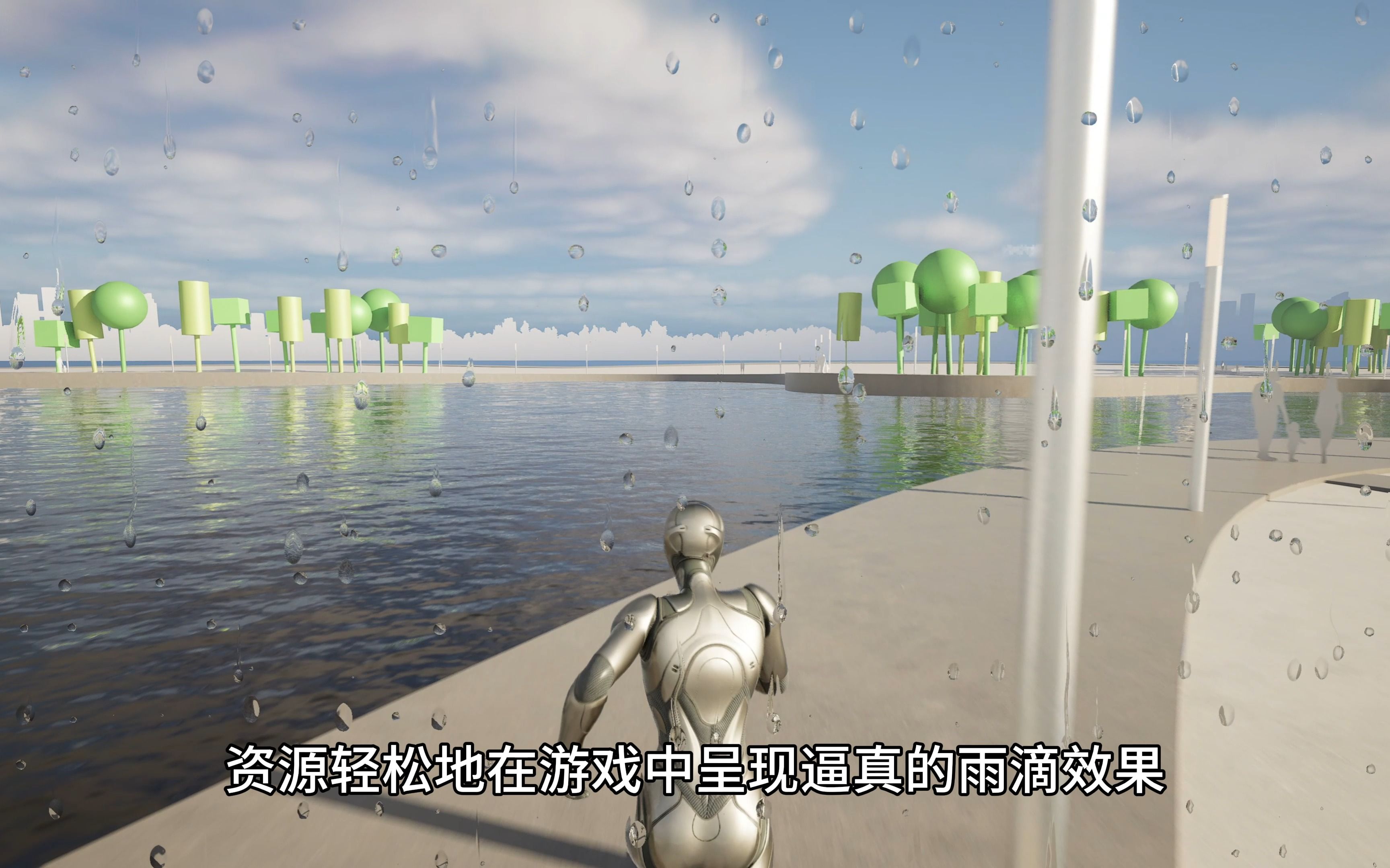 虚幻5中玻璃上的逼真雨滴效果: UnrealEngine 5 的玻璃雨滴效果(Realistic Raindrops On Glass)哔哩哔哩bilibili