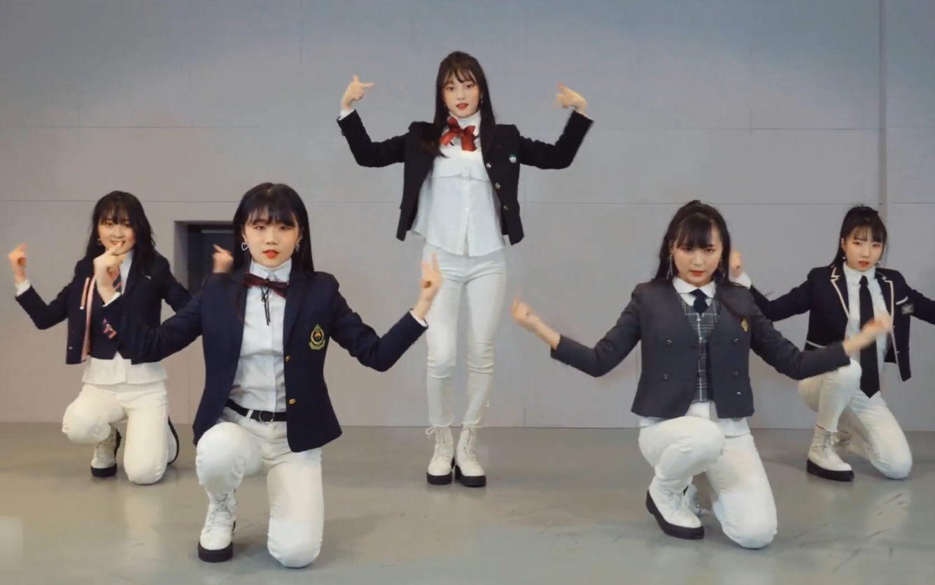 清新少女团pritti翻跳宇宙少女asyouwish