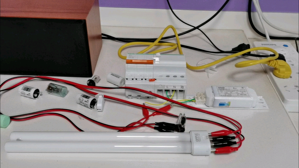 欧普h管首次使用电感镇流器