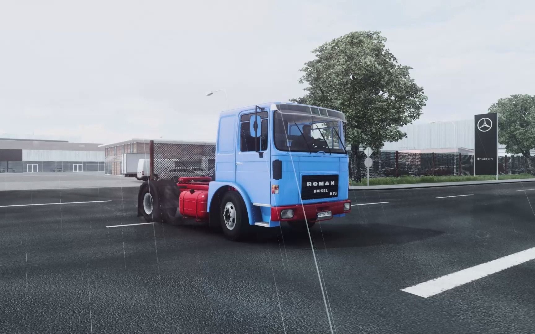 欧卡2mod:罗曼柴油卡车1.3.3(1.40)_哔哩哔哩_bilibili