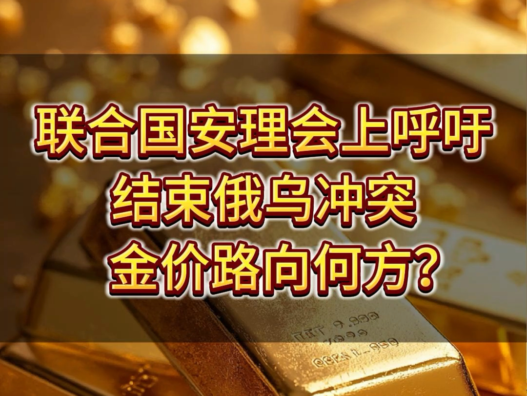 安理会会议上提出“结束俄乌冲突”,金价会受影响吗哔哩哔哩bilibili