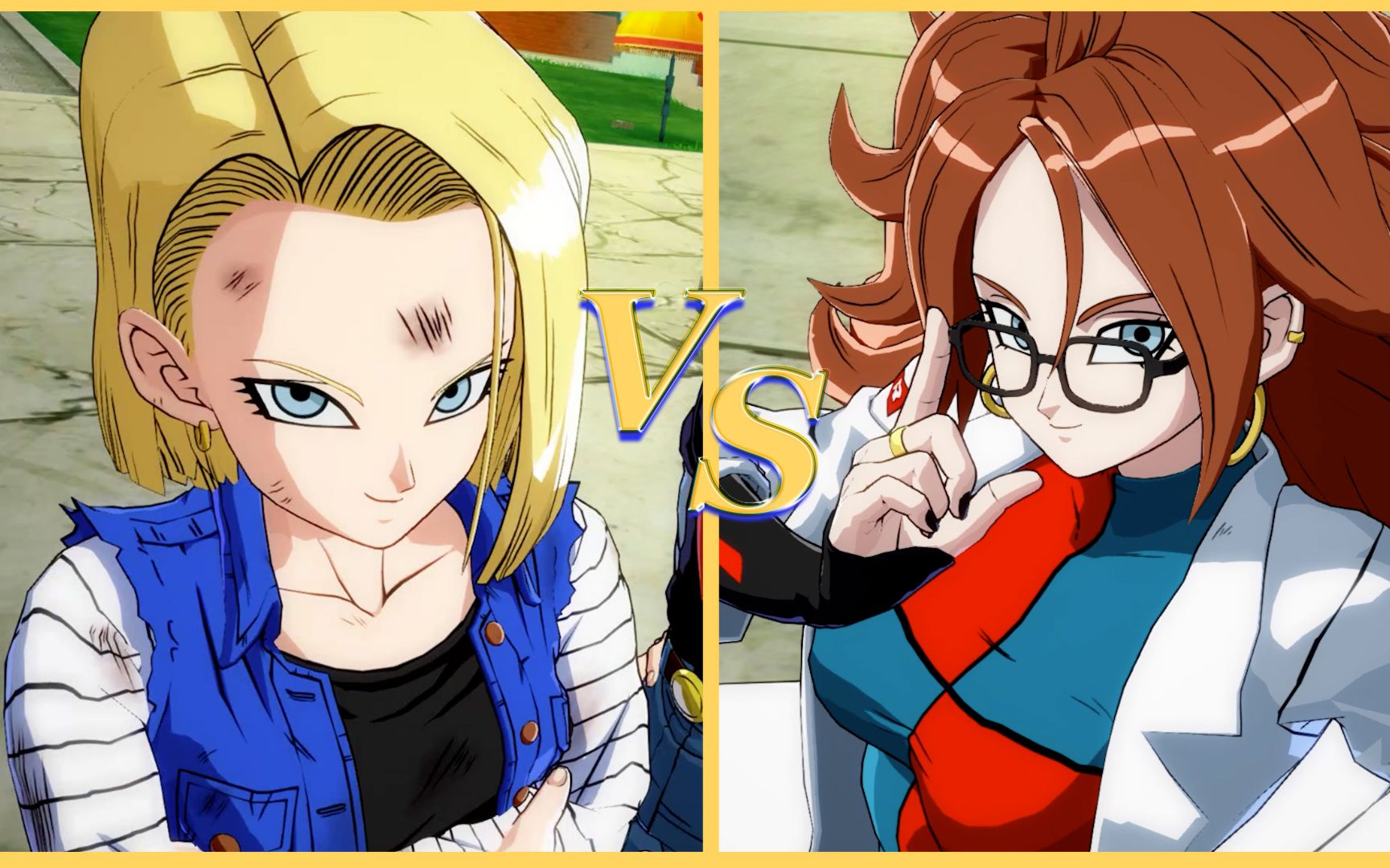 龙珠斗士z 人造人21号 vs 人造人18号