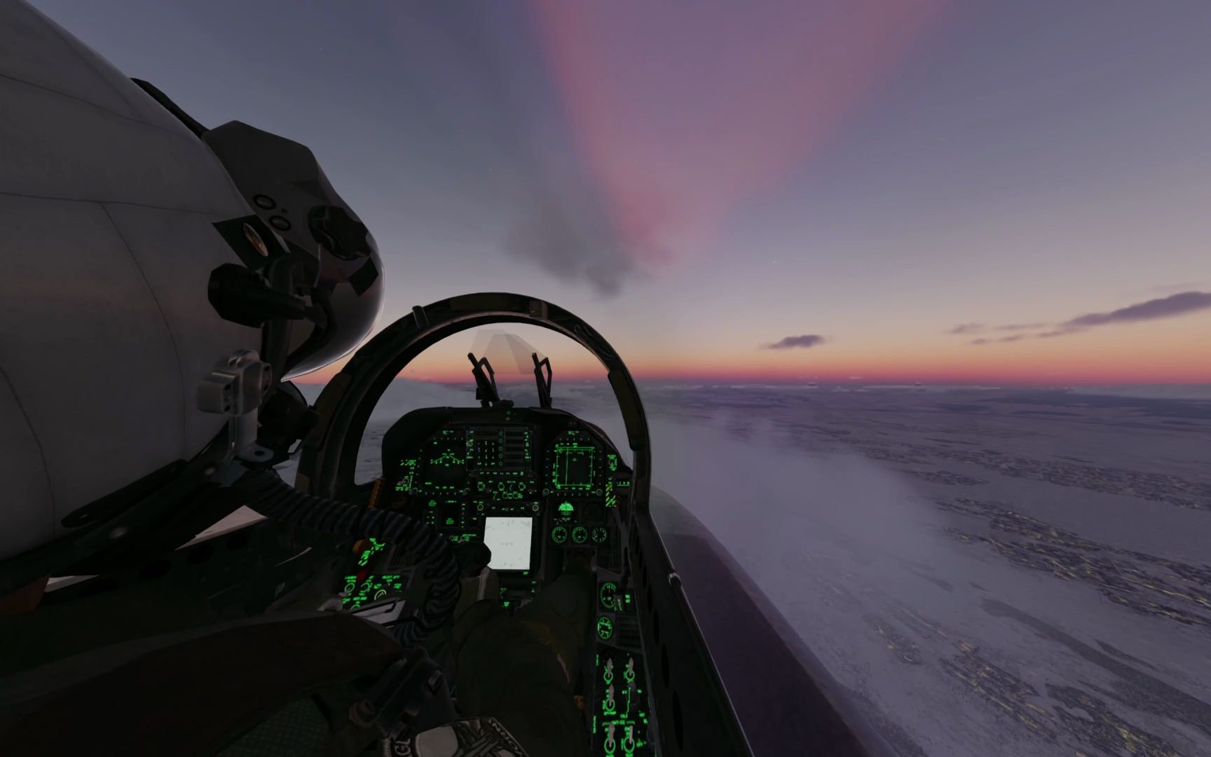 【dcs】fa-18c low altitude night attack | dlss 4k max graphics