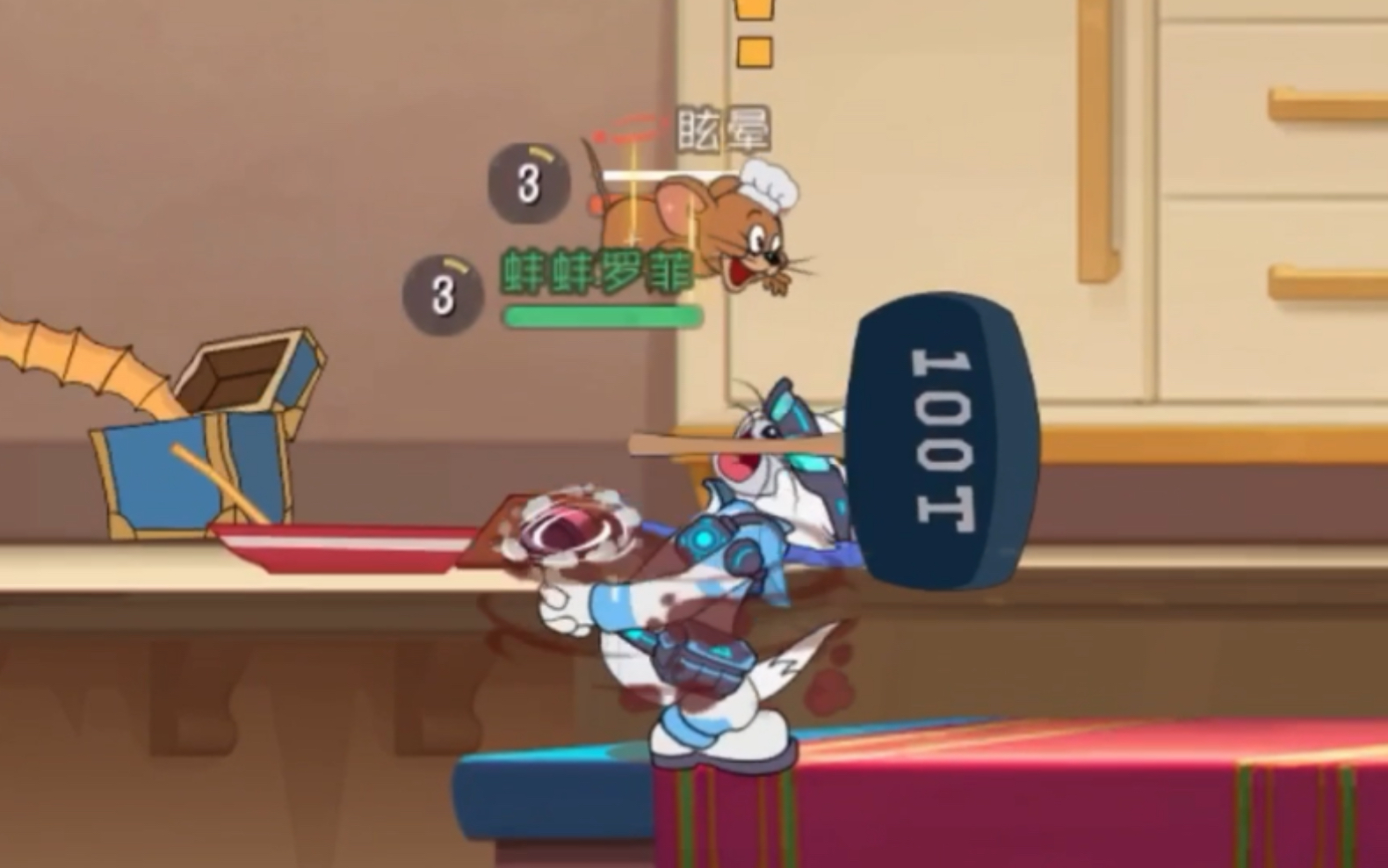 猫和老鼠大锤杰瑞想赢一把不容易