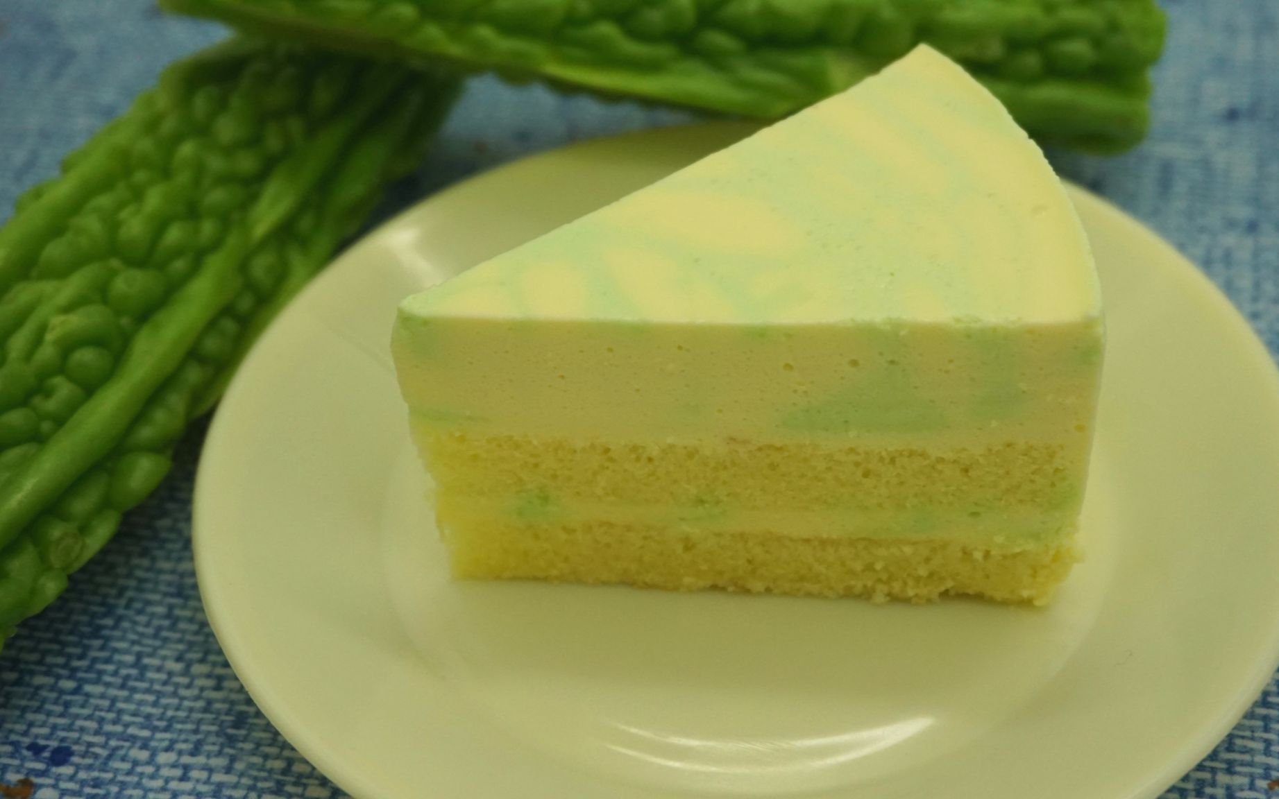 苦瓜慕斯——夏天到啦,苦瓜和慕斯蛋糕更配哦