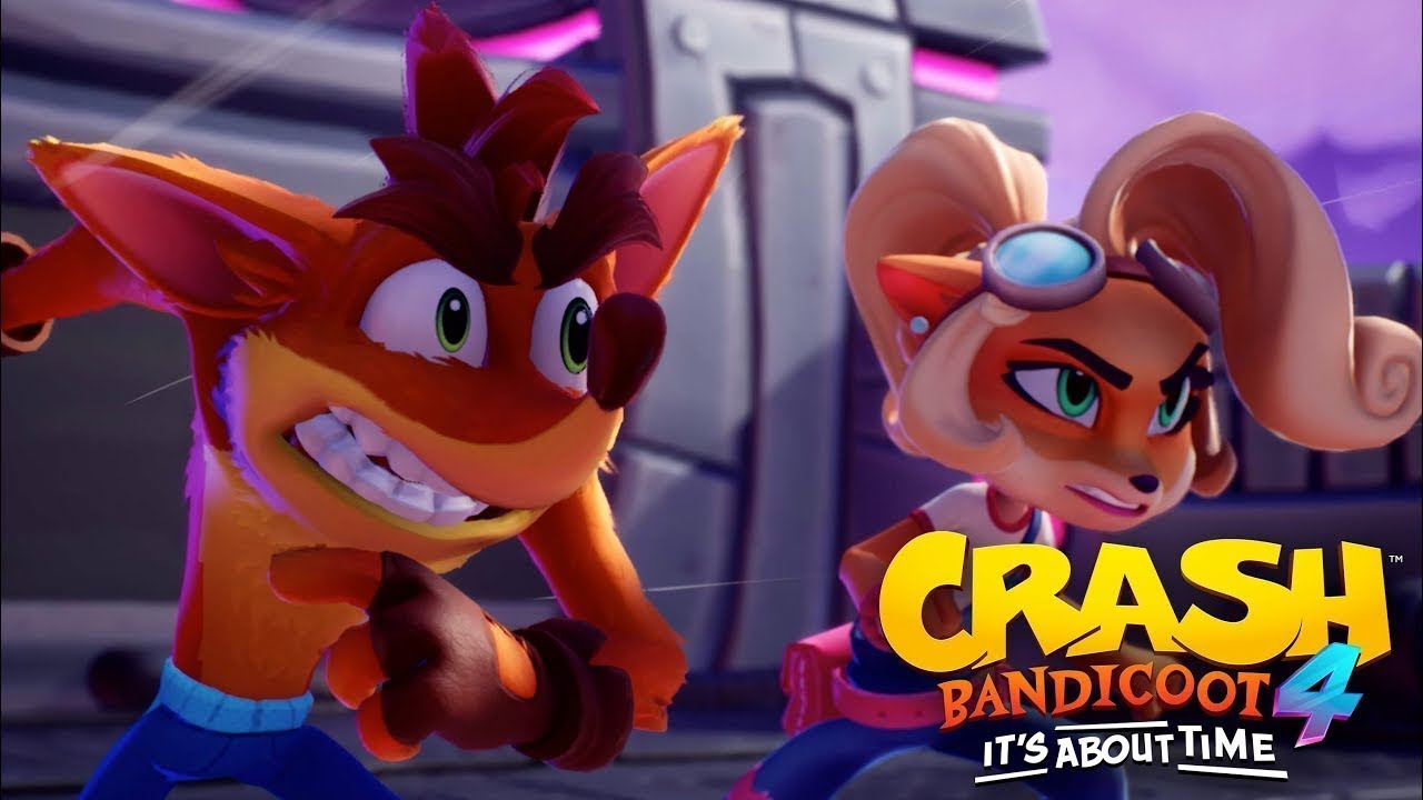 ps4《crash bandicoot 4: its about time》上市預告影片