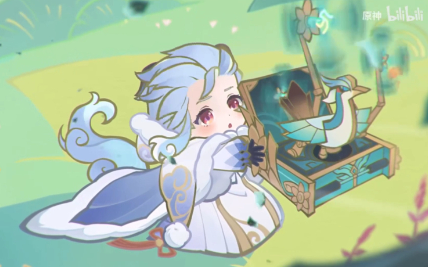 大背头甘雨宝宝,太 太 太可爱了94