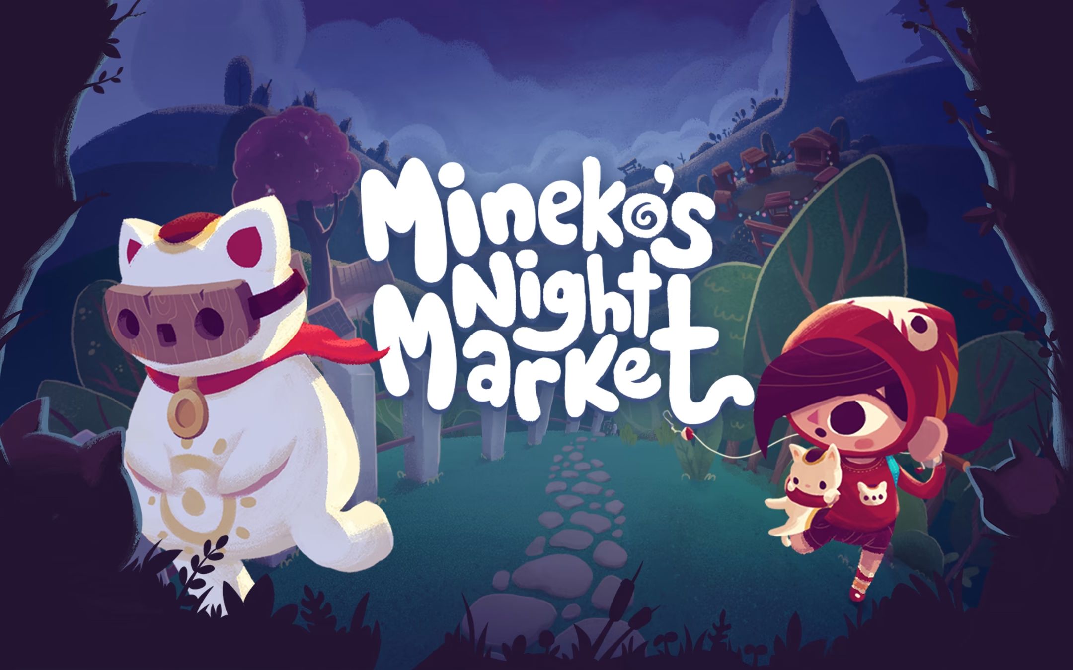 [图]未音子的日光小镇生活 休闲社交模拟冒险游戏《未音子的夜市 Mineko's Night Market》全流程通关攻略视频