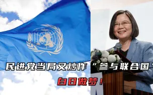 Descargar video: 白日做梦！民进党当局又炒作“参与联合国”，网友：很奇怪的主张