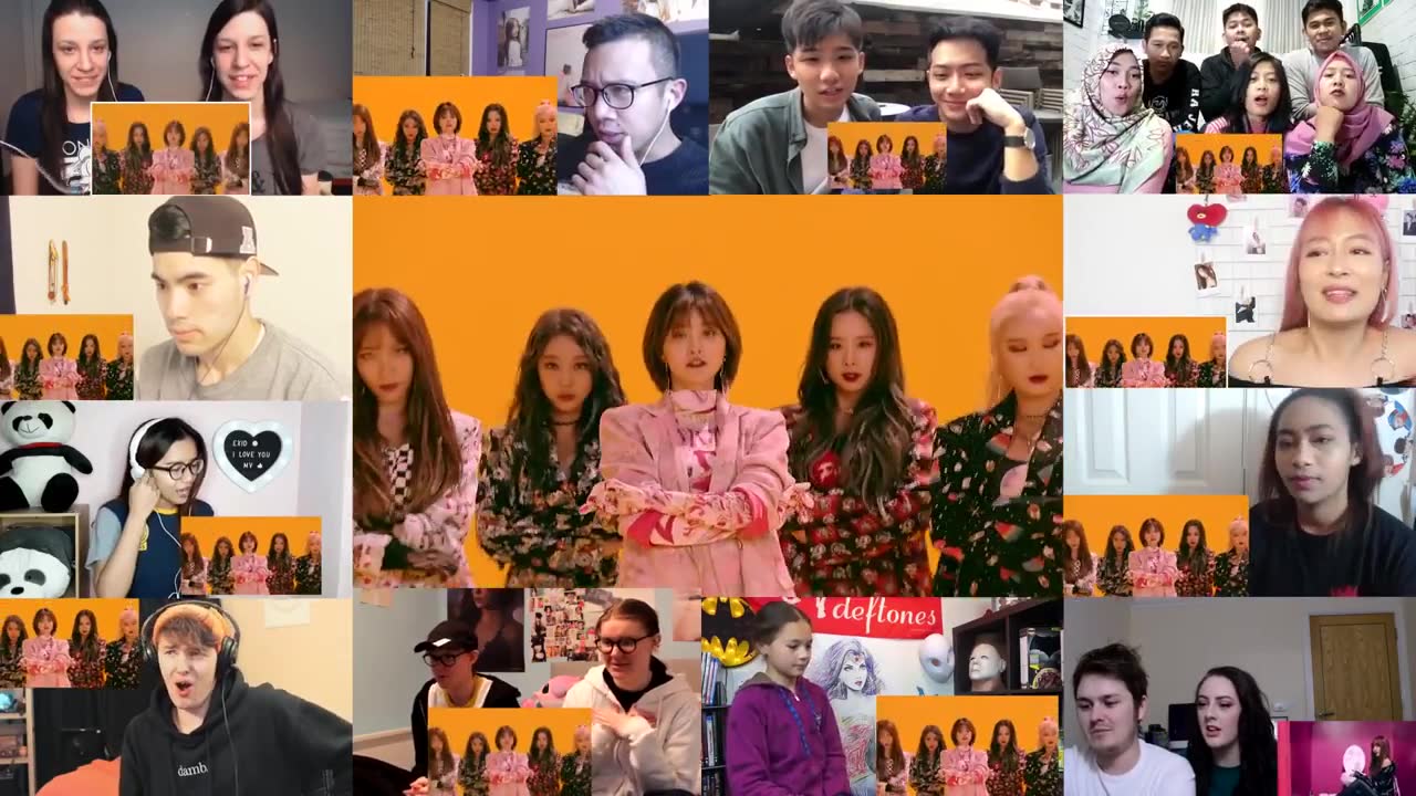 [图]【EXID】I LOVE YOU MV reaction 4P