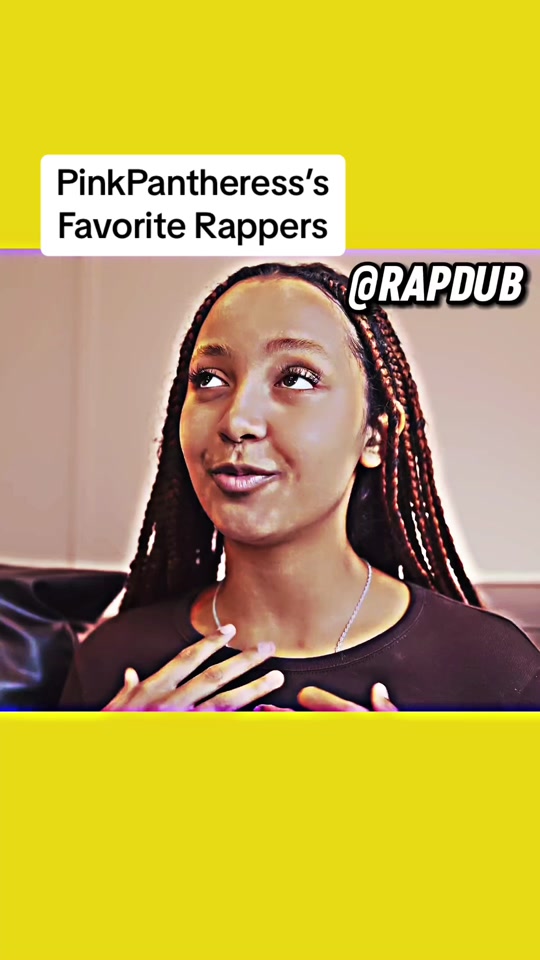pinkpantheress分享她最喜欢的说唱歌手#说唱 #病毒