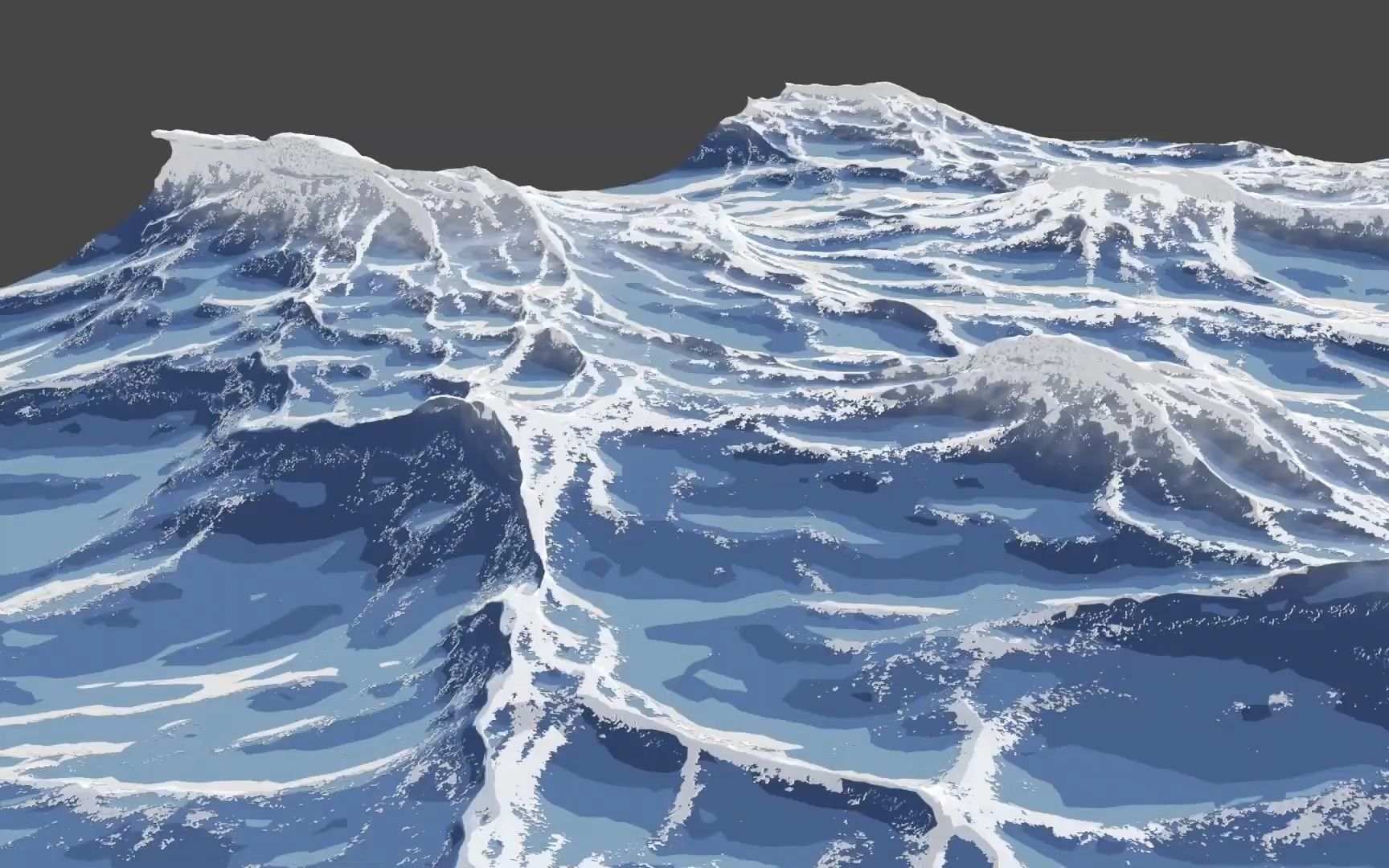 blender293制作动漫海浪动画全流程