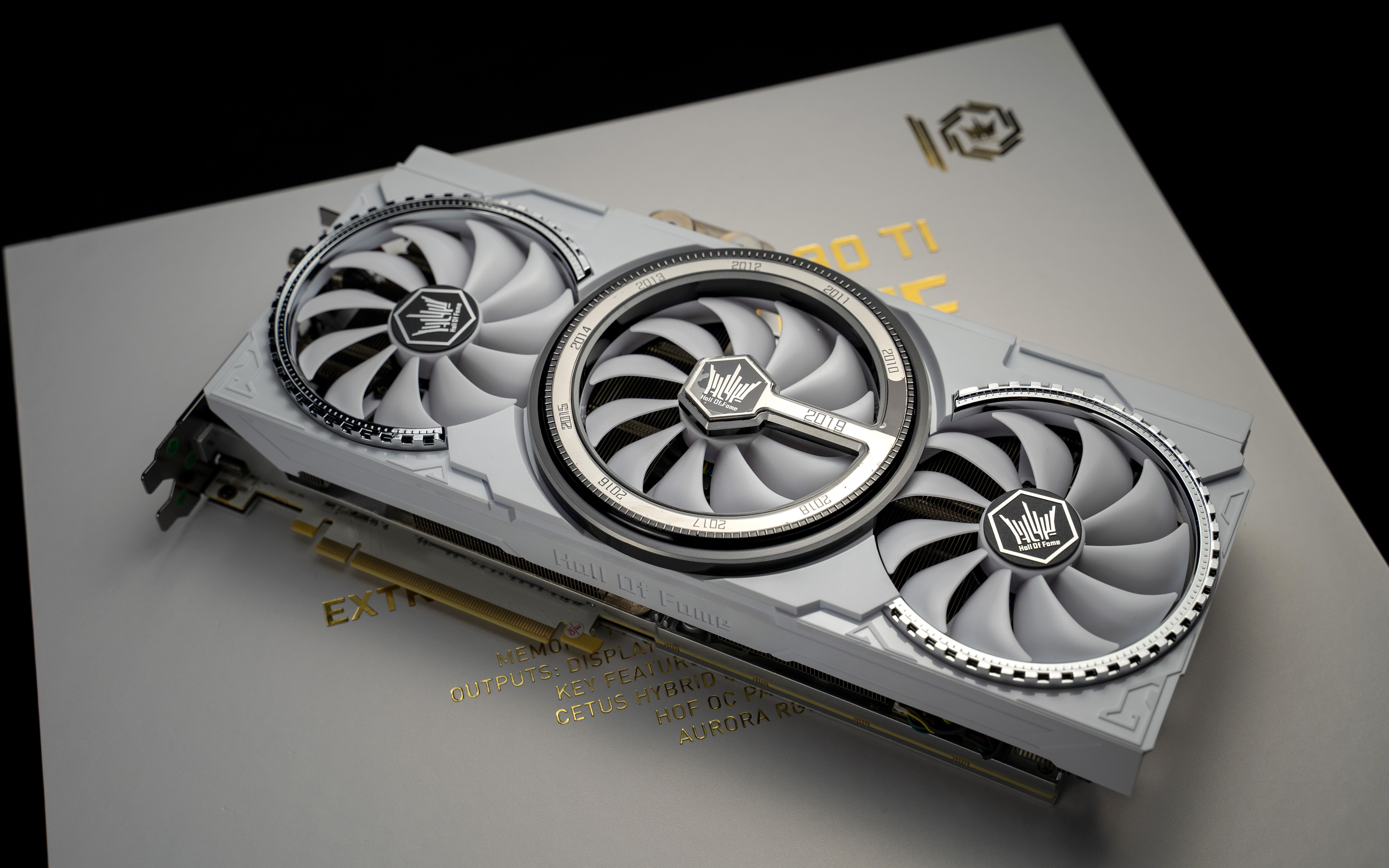 名人堂rtx2080ti hof十周年 最终纪念版!_哔哩哔哩_bilibili