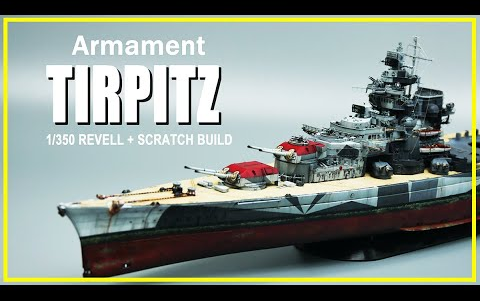 1/350 Tirpitz 提尔皮兹  Ebroin's Miniatures哔哩哔哩bilibili