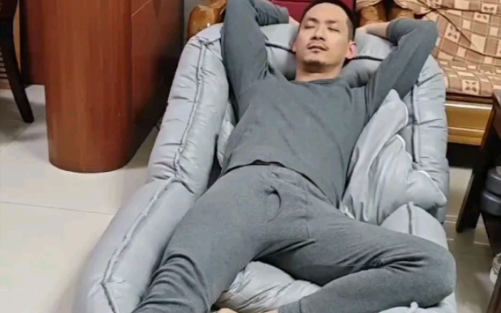 居家男人展现实力