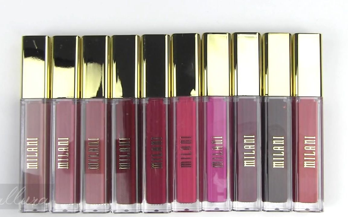 [图]【美妆】【唇釉试色】【生肉】【Allura Beauty】Milani Amore Matte Lip Cremes