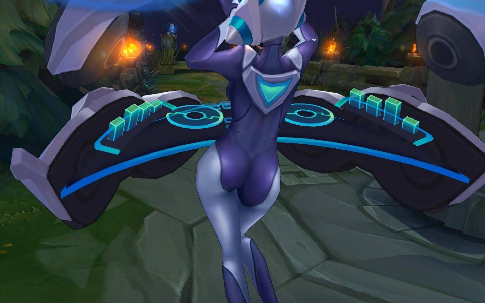 dj琴女娑娜3d全方位展示