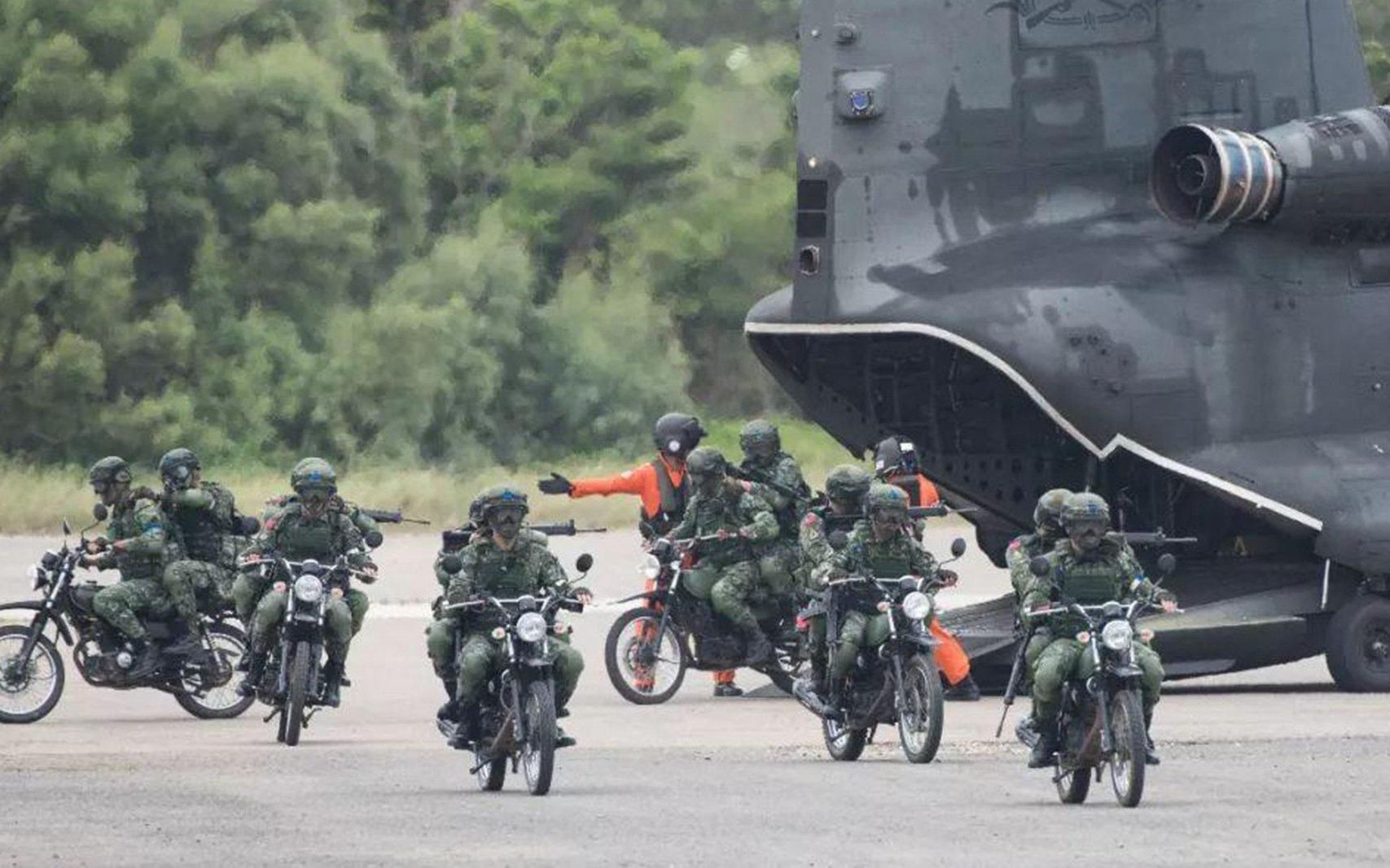 东南军情23台湾汉光演习模拟两岸大规模战争输得一塌糊涂