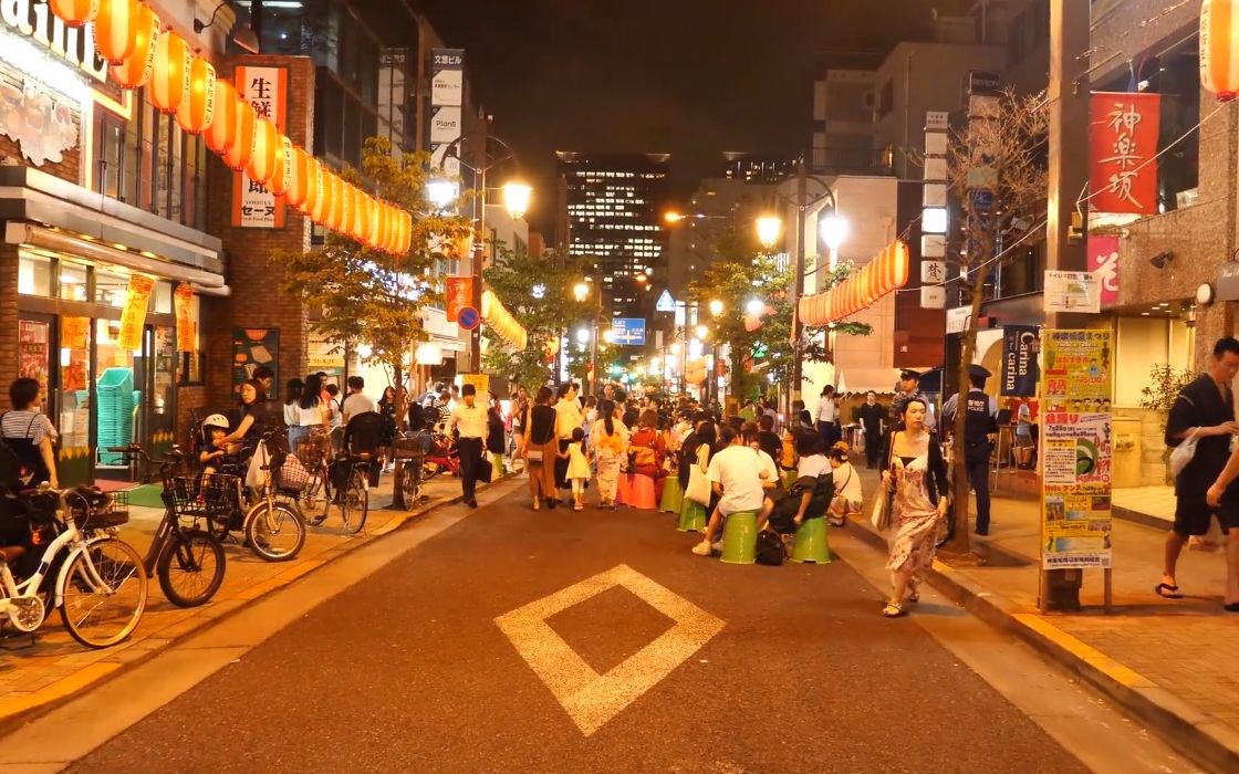 [图]【超清日本】漫步东京神楽坂夏日祭 2018.7