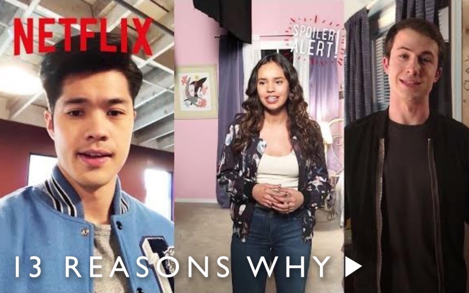 [图]【13 Reasons Why】十三个原因第二季终于要来了！！！看到幕后花絮简直超级开心！！！