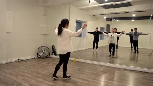 舞蹈教学视频分解动作女孩