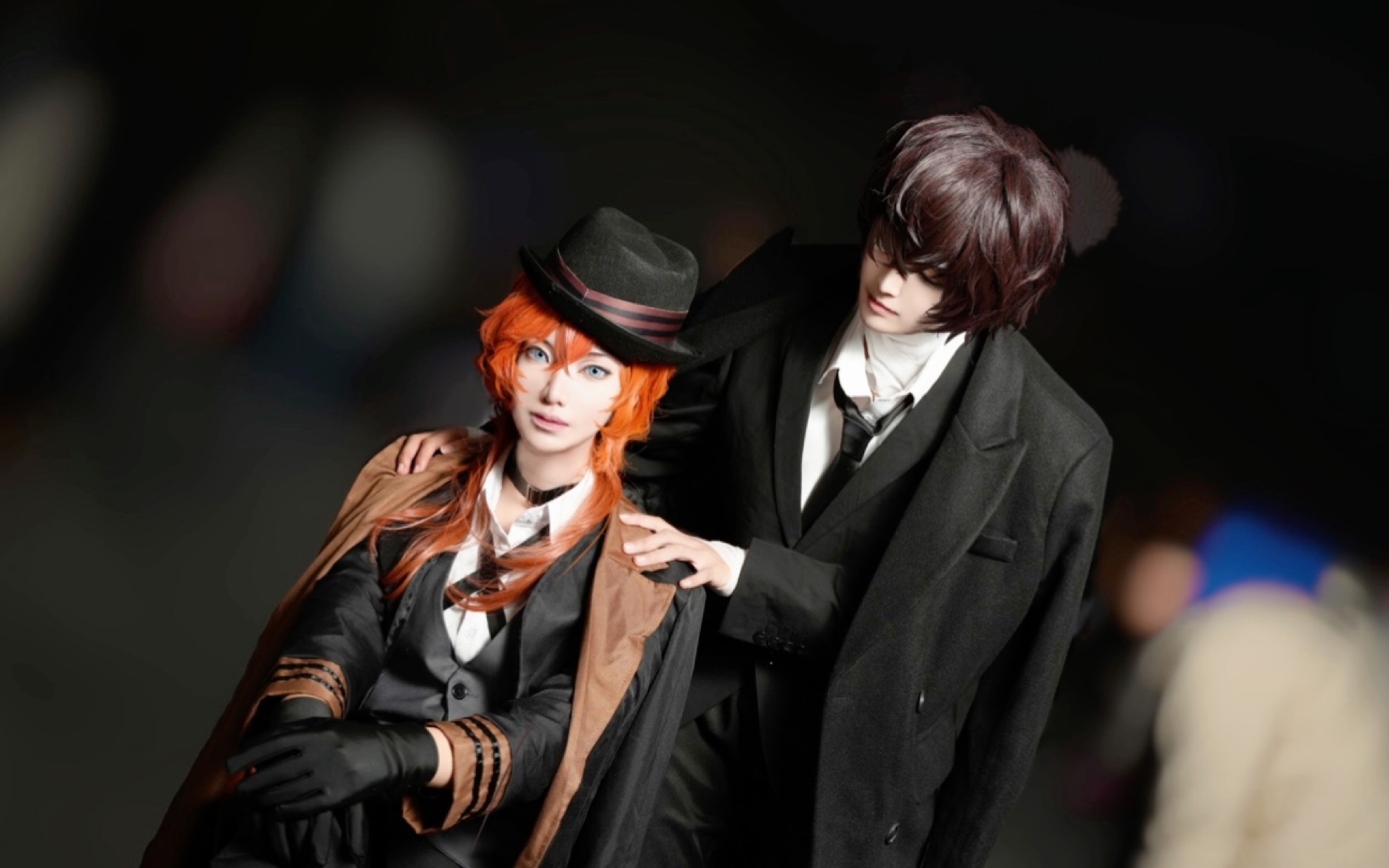 "|cosplay |文豪野犬|太中|双黑|太宰治|中原中也