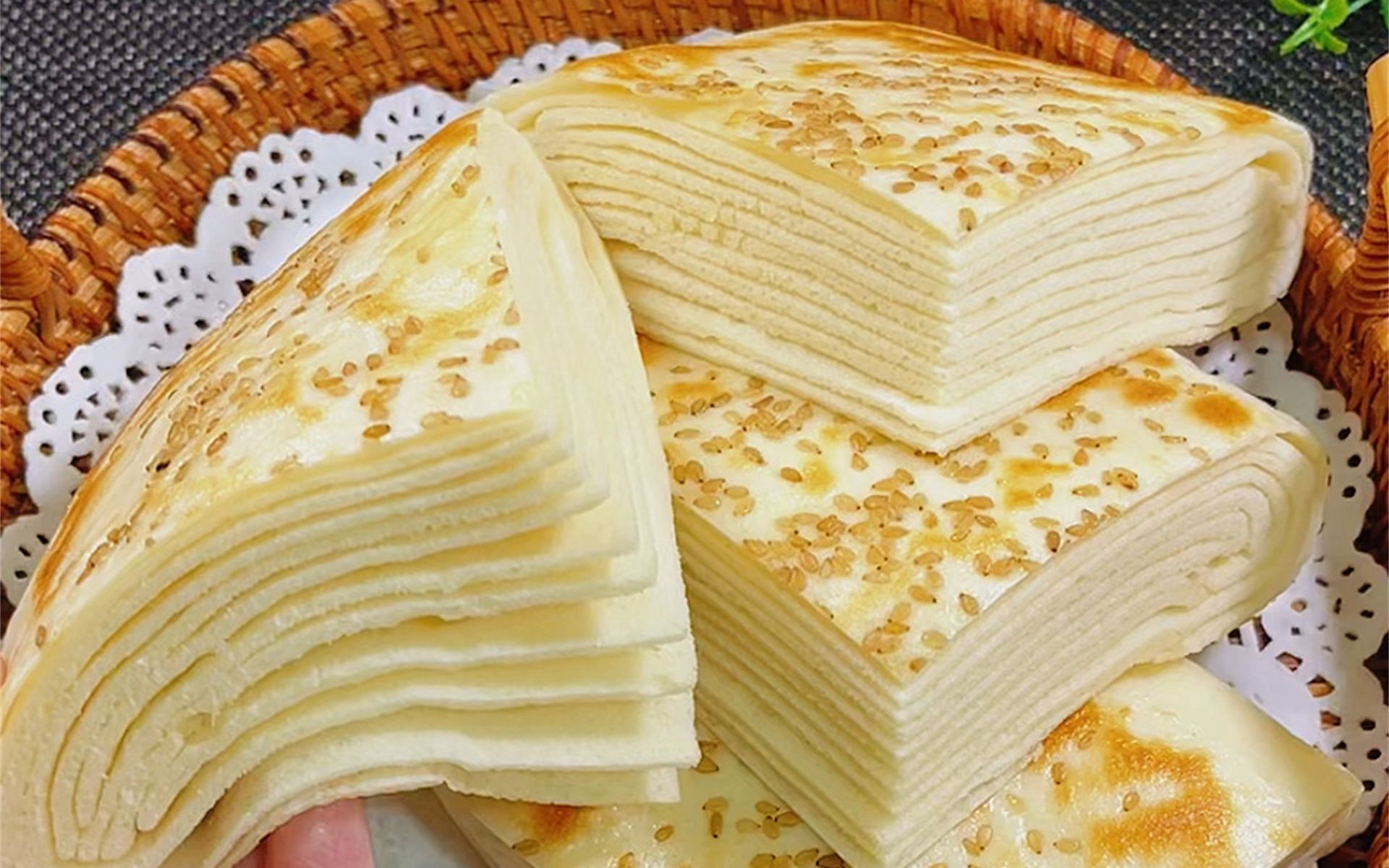 发面千层饼_哔哩哔哩_bilibili