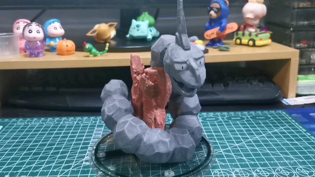 陶土自制大岩蛇手办gk!-eric-56-eric-56-哔哩哔哩视频