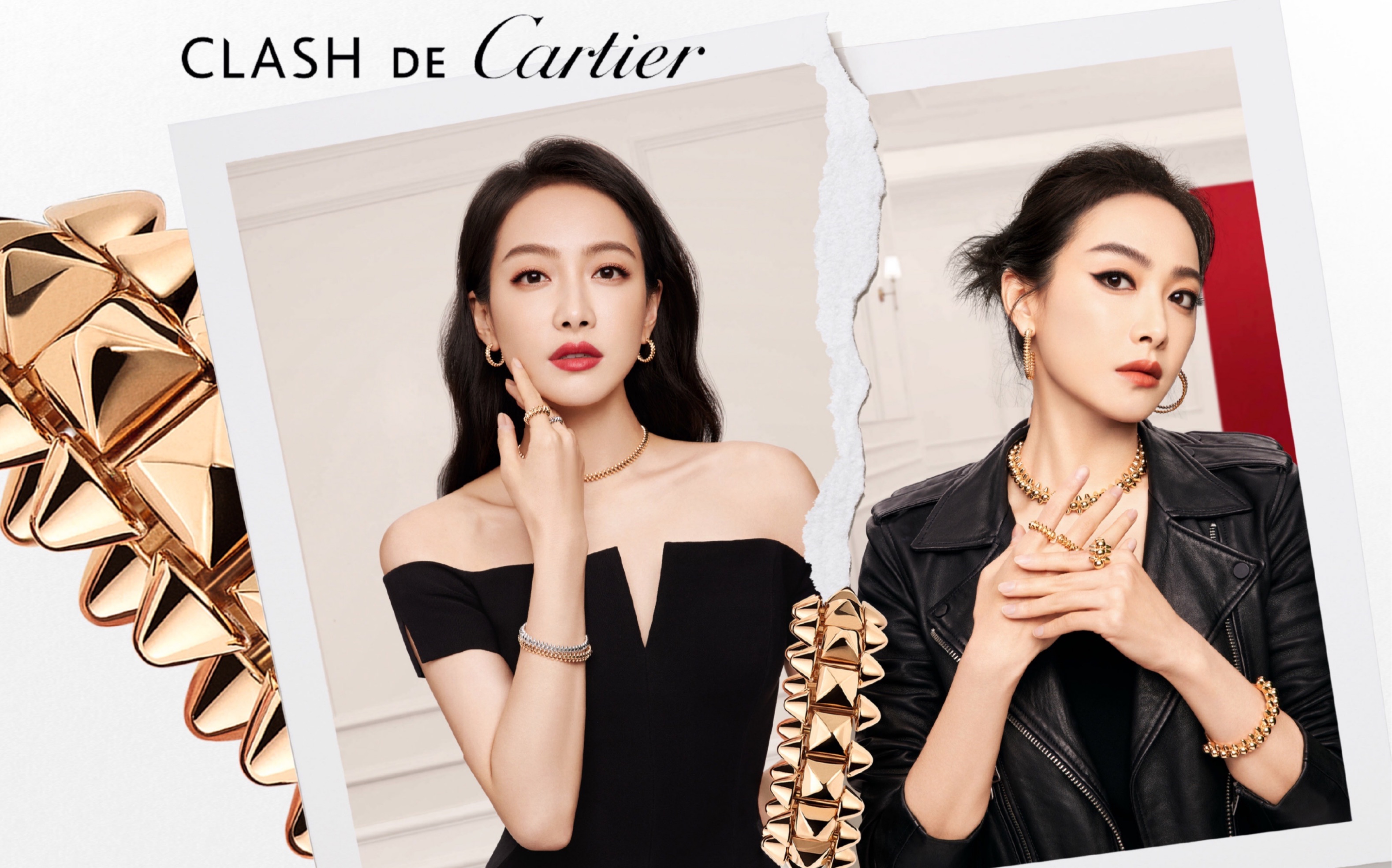 【宋茜】【卡地亚】cartier最新绝美大片合集!美艳vs酷盖!