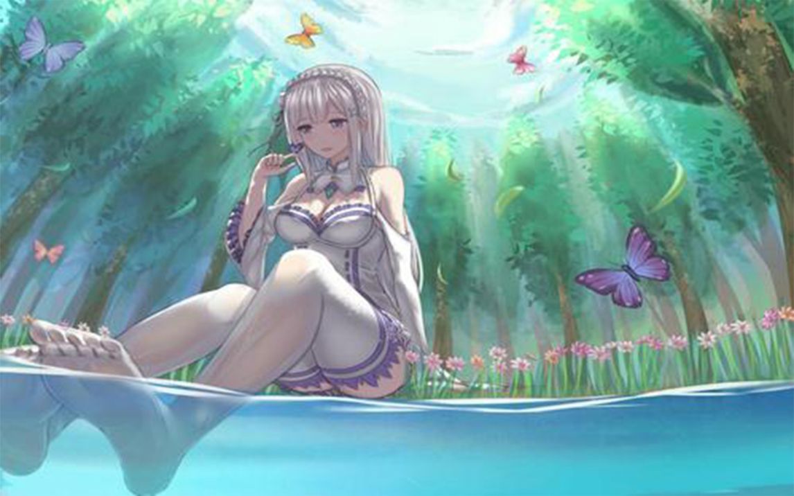 从零开始原创设计精灵少女大长腿御姐范来看看