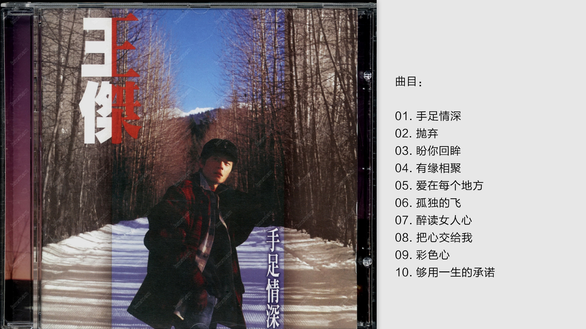 王杰《手足情深》1996台湾首版[WAV+CUE]哔哩哔哩bilibili