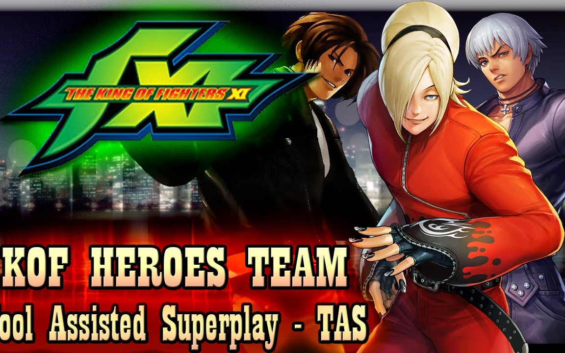 [图]【TAS】KOF XI - ASH & K & KYO (CUSTOM SECRET TEAM)