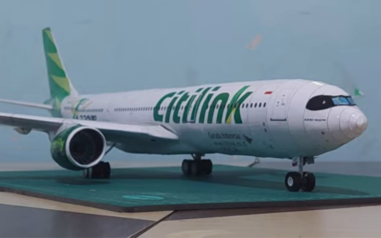 【搬运】papercraft citilink 1st airbus a330-900neo
