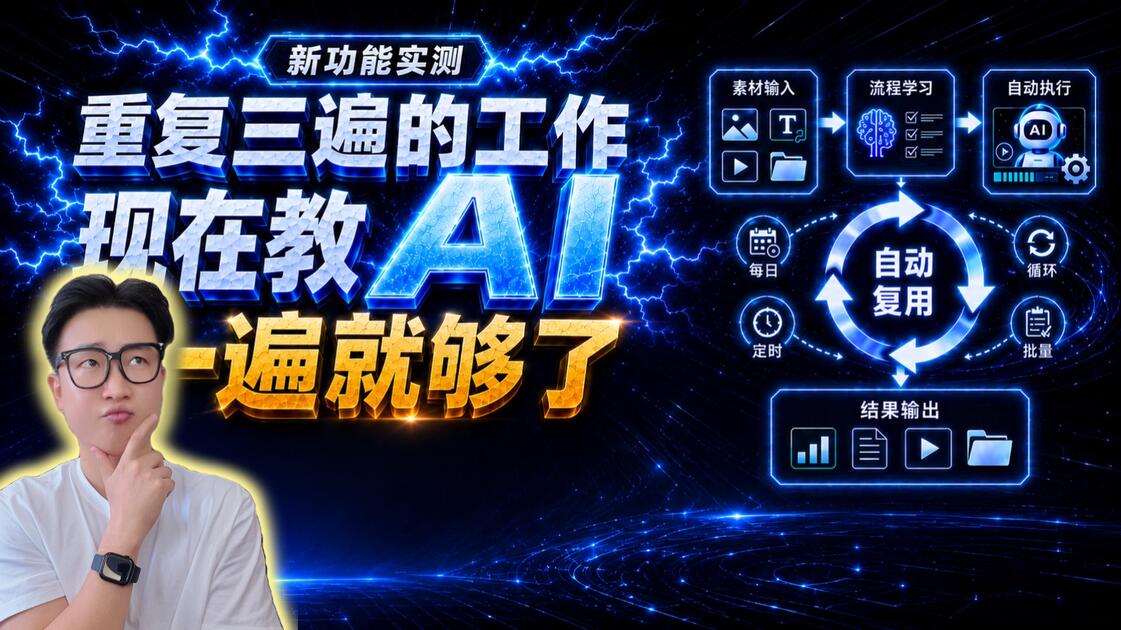 Codex 新功能 Record & Replay 实测：教一遍 AI 就学会整条跨境 UGC 带货视频流程_哔哩哔哩_bilibili