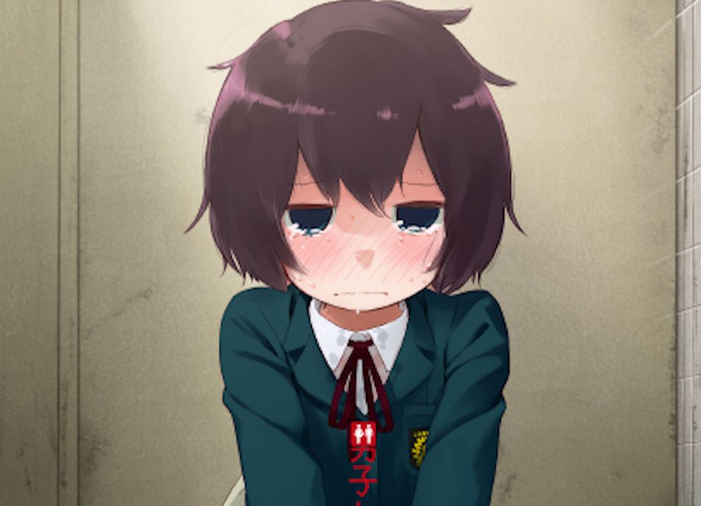 美少女居然闯入了男厕所成为我的室友!